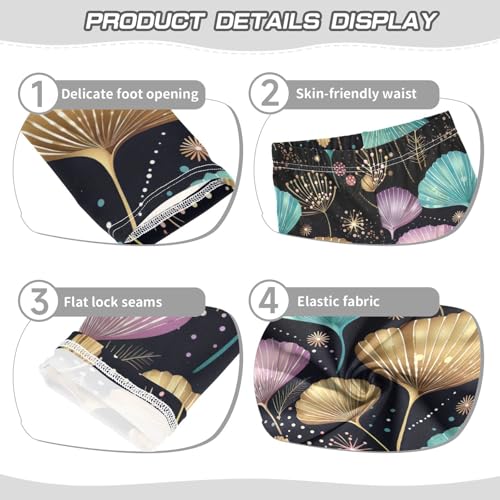 Girls' Leggings Seashell Kids Yoga Tights Pants 1 Pack 208577423