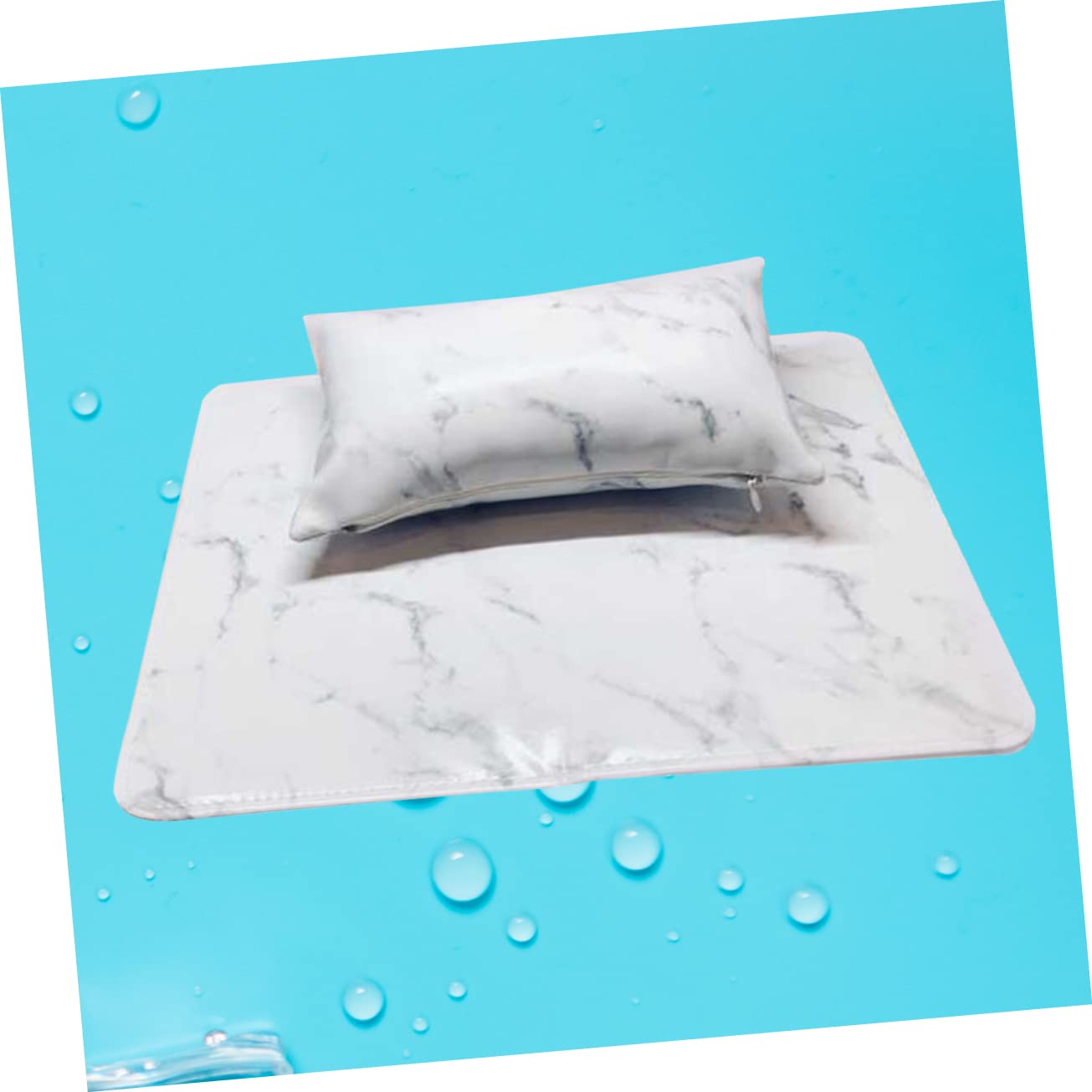 SOIMISS Non- Pu Hand Mat Set for Manicure Foldable and Dirt Resistant Arm Rest Pillow for Professionals and Beginners for Nail and Home Use Design