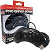 Old Skool USB Controller 6-Button Arcade Pad Compatible with Sega Genesis Mini, PS3, PC, Mac, Steam, Nintendo Switch - USB Port (Black)