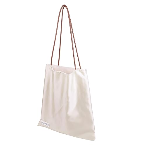 DGAZ Silk Designer Bags for Women, Luxury Tote Bag with