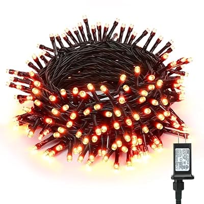 Orange LED Outdoor Light String