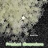Star Glitter Glow in The Dark Stars 20g/0.7oz 3mm Glow in The Dark Glitter Tiny Stars Flakes Luminous Sequins Holographic Resin Art Craft Glitters for Nail Art Slime Supply Party Scrapbook Card Party #1