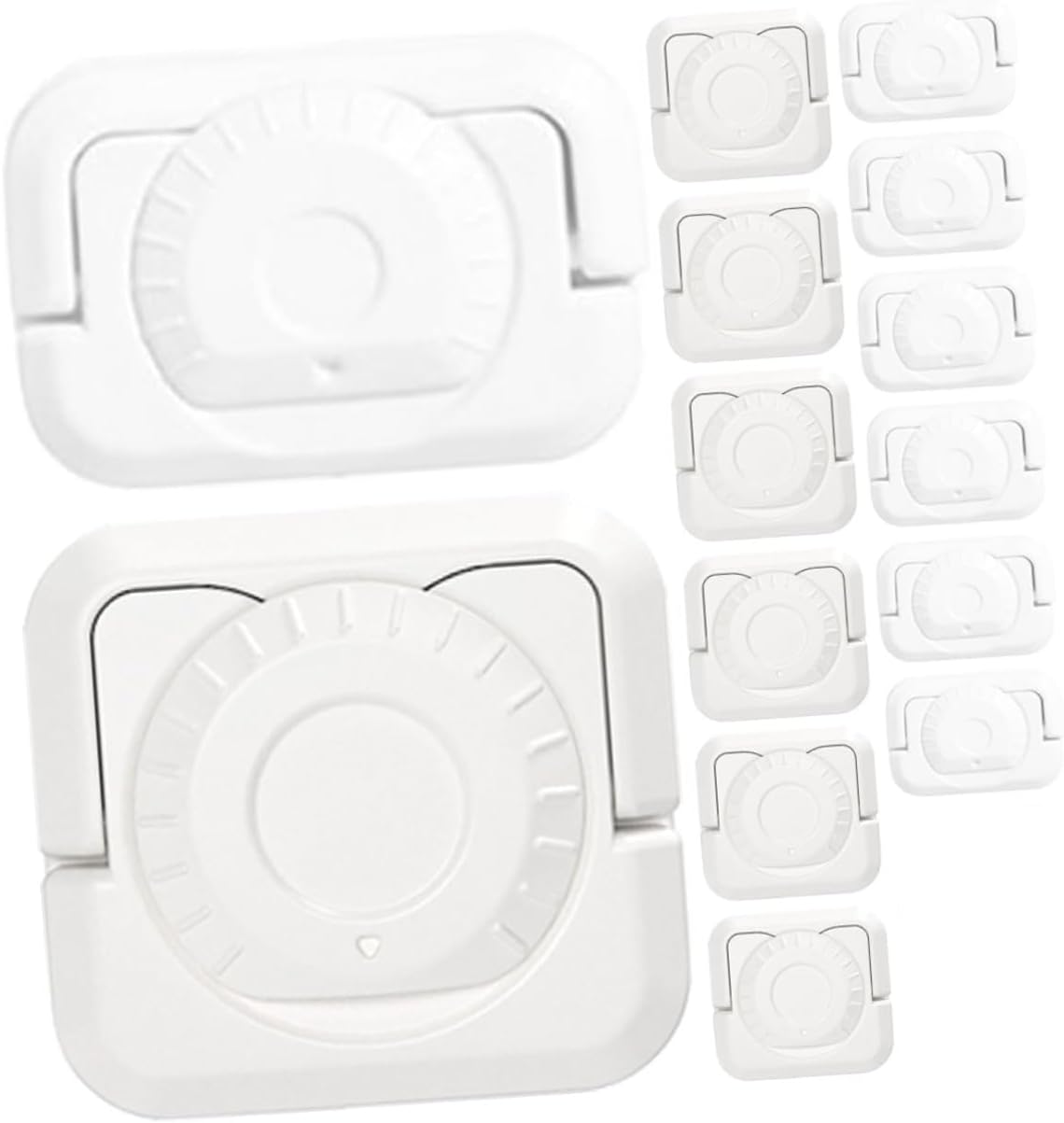 COOLive 12pcs Socket Protection Cover Socket Plug Covers Child Proof Outlet Cover Child Proof Plug Covers Plastic Outlet Covers Insulation Abs Safety Cover Baby Supply