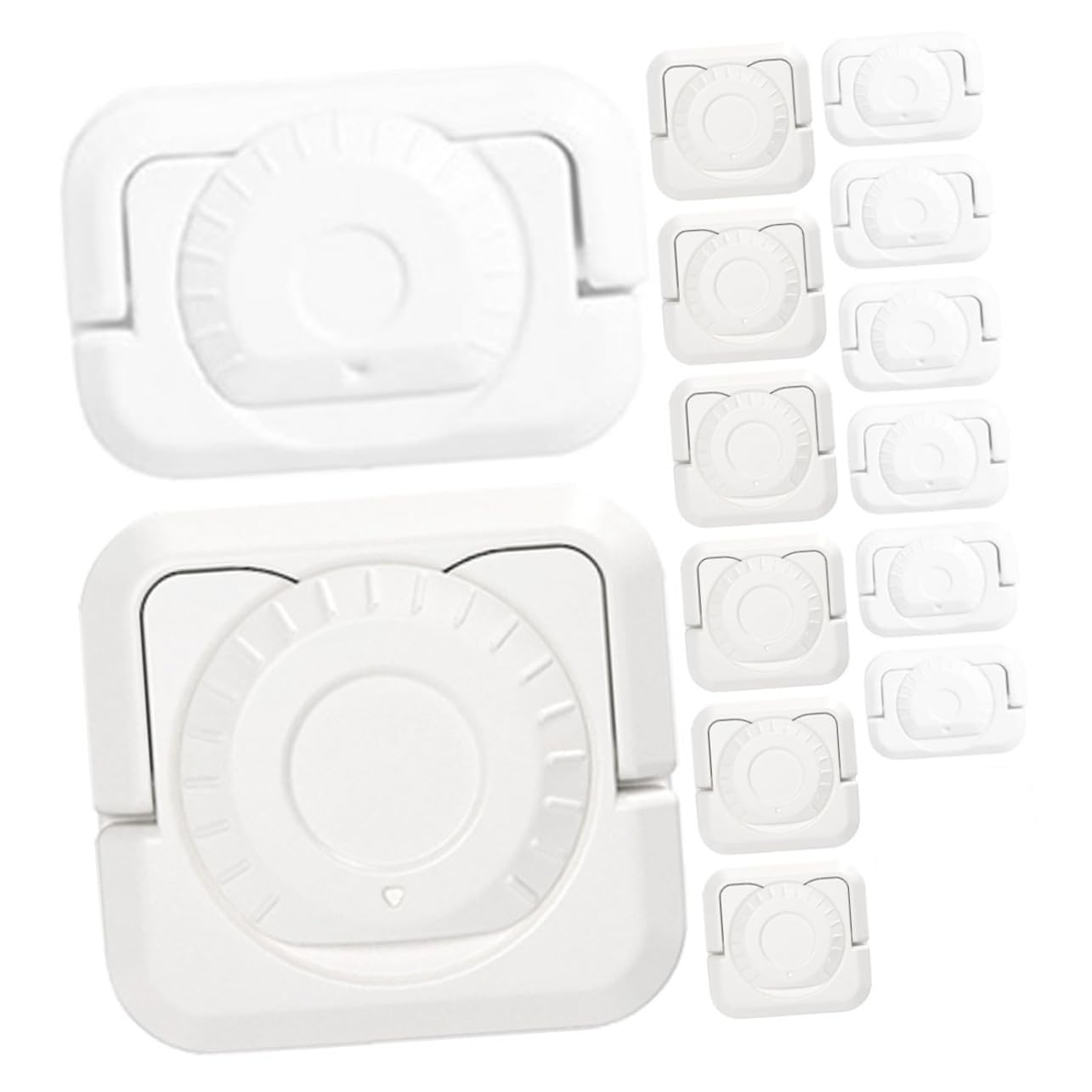 SANZEZ COOLive 12pcs Socket Protection Cover Socket Plug Covers Child Proof Outlet Cover Child Proof Plug Covers Plastic Outlet Covers Insulation Abs Safety Cover Baby Supply