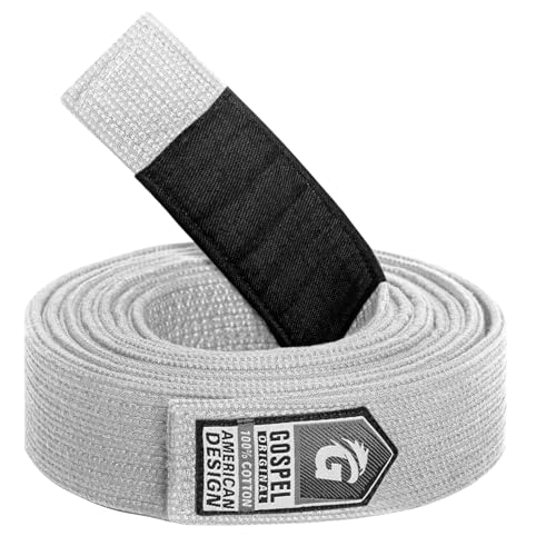 GOSPEL Pearl Weave Series BJJ Belt for Men & Women...