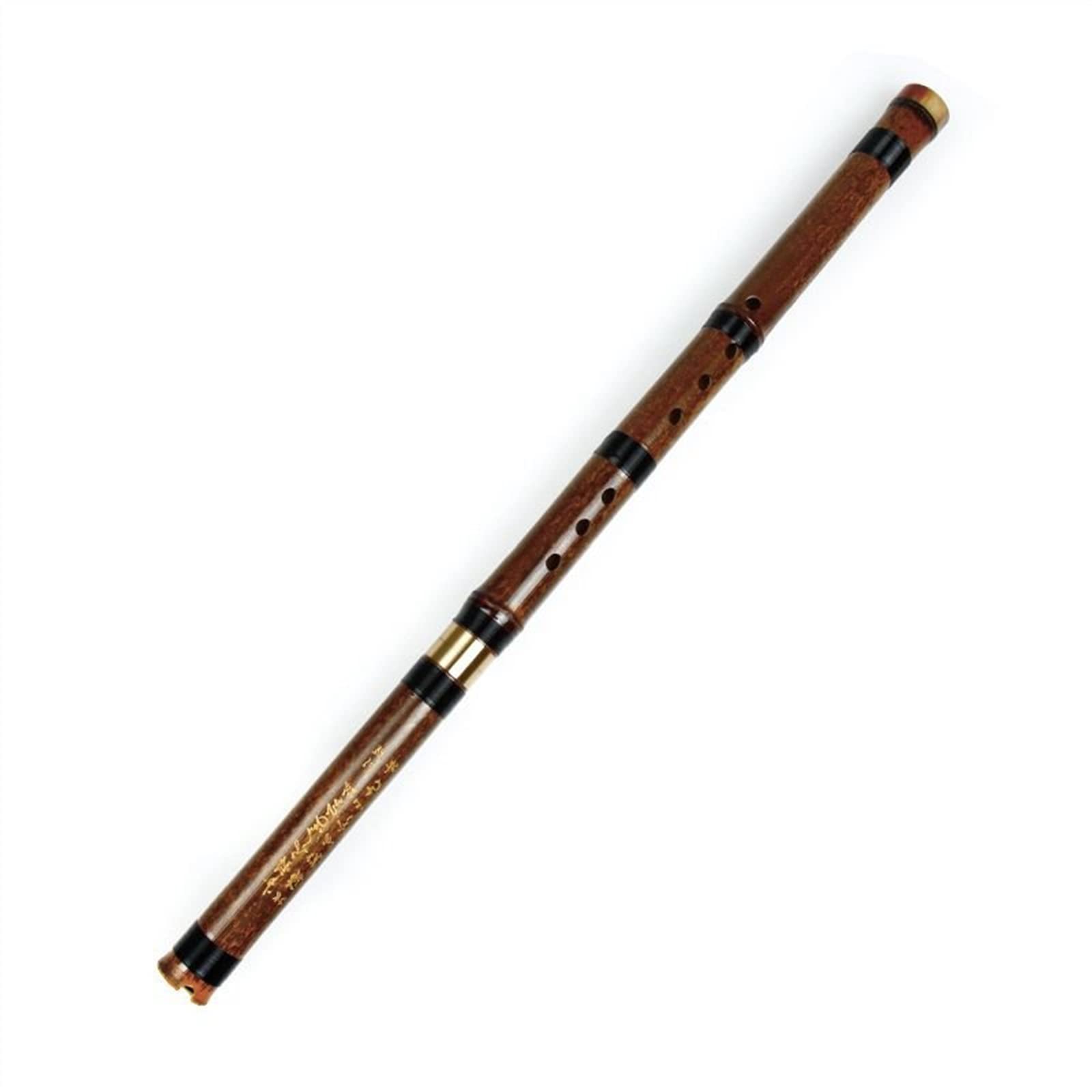Bamboo Flutes G Key Chinese Bamboo Flute Xiao Woodwind Vertical Traditional Musical Instrument
