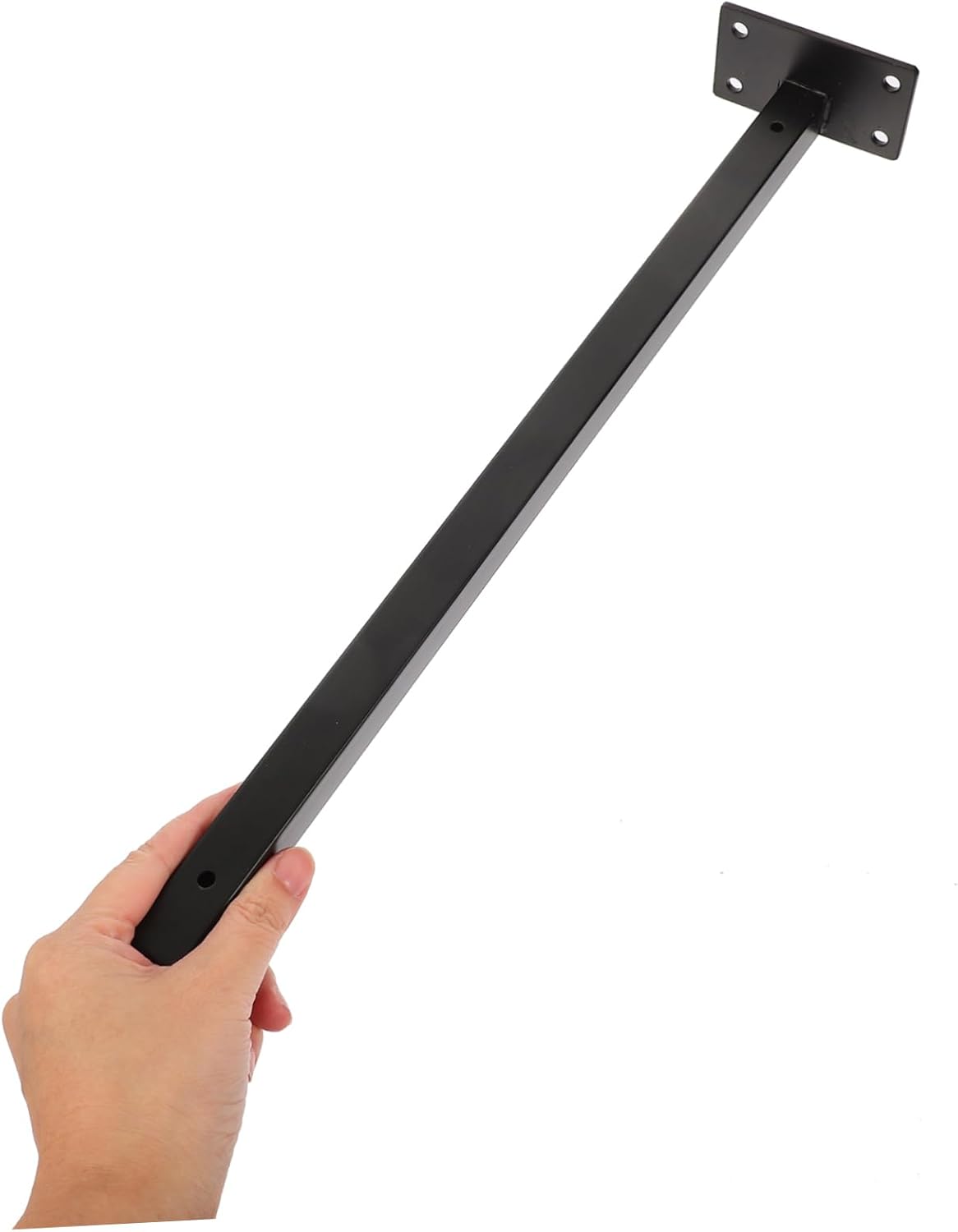 Operitacx 4pcs Heavy Duty Wall Shelf Brackets Stainless Steel Floating Shelf Clips for Kitchen DIY Hardware