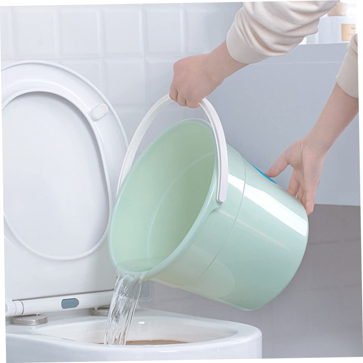 Levemolo -wasserbehälter Robuster Eimer Mit Griff Für Auto-wäsche Und Camping Für Täglichen Gebrauch Und Vielseitige Anwendungen