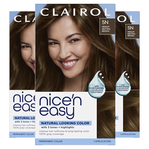 Clairol Nice'n Easy 5N Medium Neutral Brown