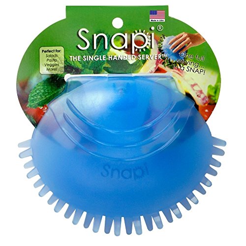 Snapi - The Single Handed Salad Server - Berry (Blue) #TOP3