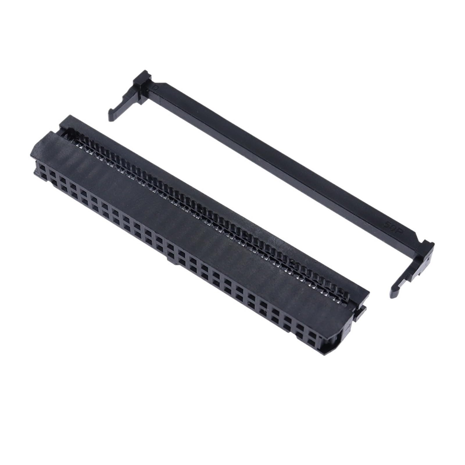 FC-6P FC-8P FC-10P FC-14P FC-16P to FC-40P IDC Socket 2x5 Pin Dual Row Pitch 2.54mm Connector 10-Pin Cable(50P,15PCS)