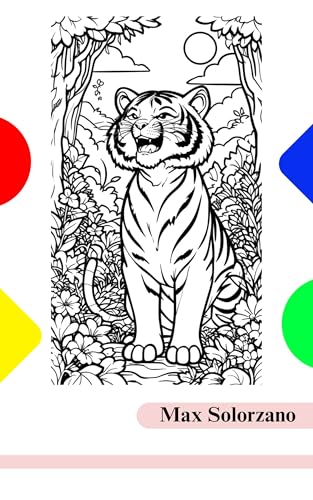 Aprende y colorea animales de la selva: Se el mejor en todo lo que hagas