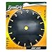 Disston E0206236 7-Inch RemGrit Carbide Grit Circular Saw Blades, Coarse Grit, 178mm