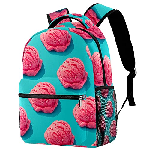 Sac à dos voyage bleu glacé étanche avec porte-gourde ergonomique