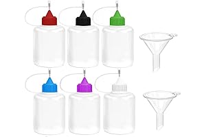 WANBAO 6Pcs 4oz Needle Tip Glue Bottle