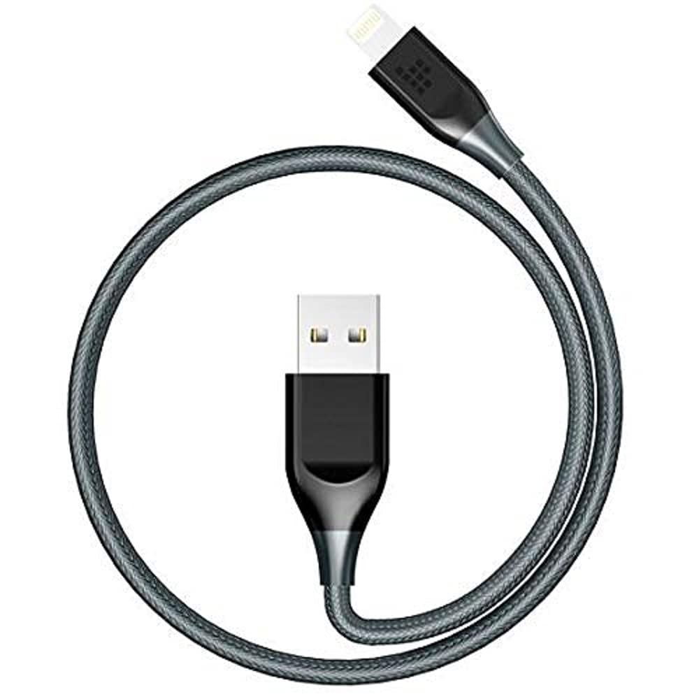 Tronsmart LTA14 Çift Örgülü Apple Lightning Şarj Kablosu, 1.2 Metre