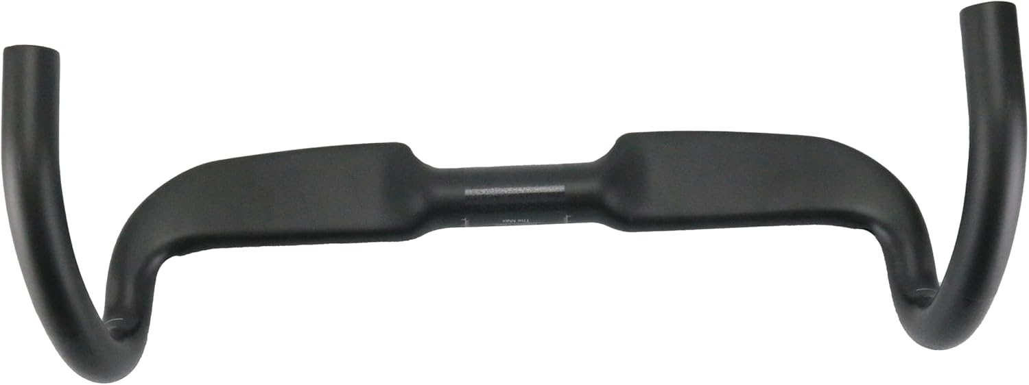 Alfa Pasca Aero Handlebars for Road Bike Carbon Racing Bicycle Handlebars Drop Bars Lightweight 31.8 UD Glossy/Matte 400/420/440mm