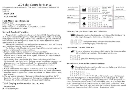 Controlador solar MPPT 70A para sistemas de baterias de 12V a 48V 7