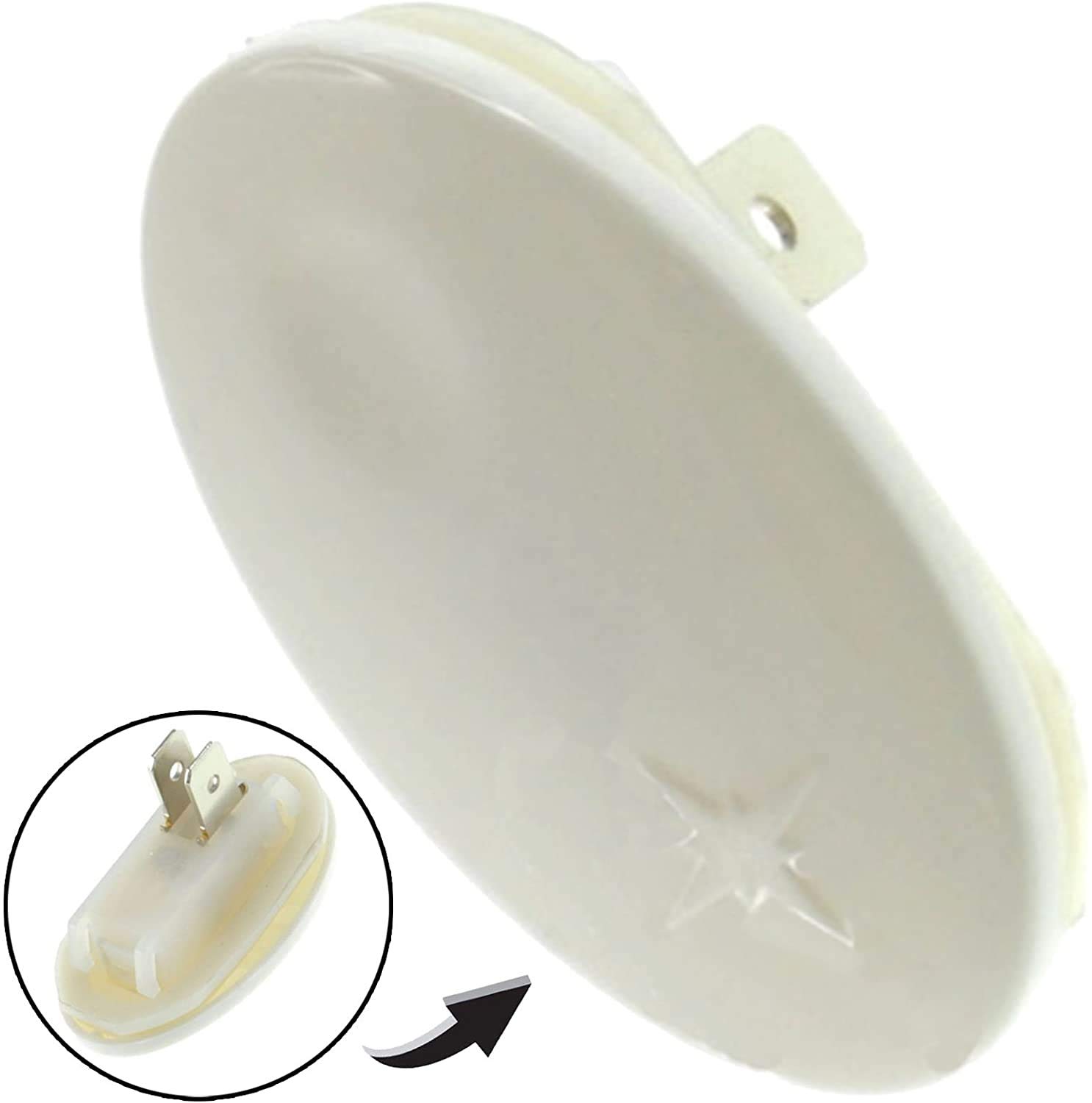 Spares2go Zündknopf / Spark Ignitor Für Homark Herd & Backofen (passend Für Typ 01–710124 M)