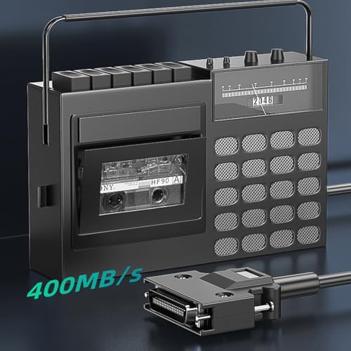 GMBYLBY SCSI Data Cable Single Head with Terminals CN50P CN36P CN26P CN20P CN14P Connectors for Tape Libraries and Disk Arrays