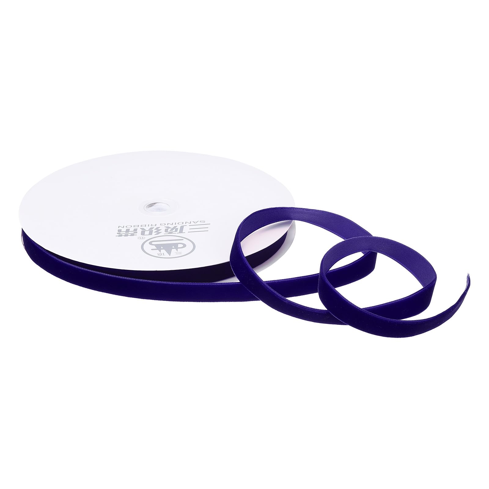 PATIKIL 1 Inch Wide Velvet Ribbon - 25 Yard Spool In Grey For Gift Wrapping & Craft Projects