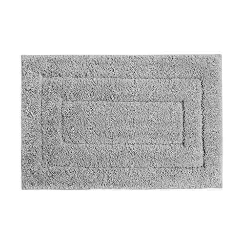 GRANNY SAYS Bathroom Mat, 16" x 24" Grey Bath Mats for Bathroom Non Slip Washable, Super Soft Bathmat, Bath Matts for Floor, Washroom Absorbent Bath Mat, Tapis de Bain, Microfiber Bathroom Floor Mats by GRANNY SAYS - Used condition - CA$9.64