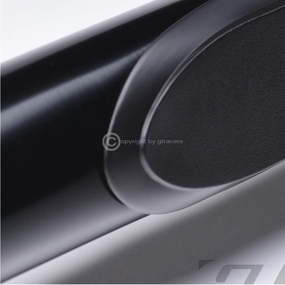 3" Side Step Nerf Bars Boards HD Black 2007-2018 for Chevy Silverado/GMC Sierra Crew Cab