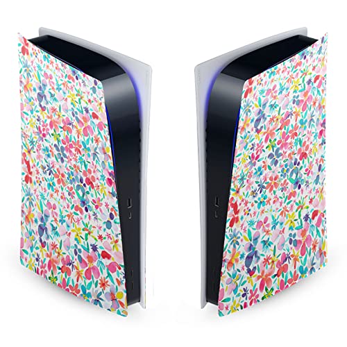 Skin Vinyle PS5 Digital Ninola pour un salon design et fleuri