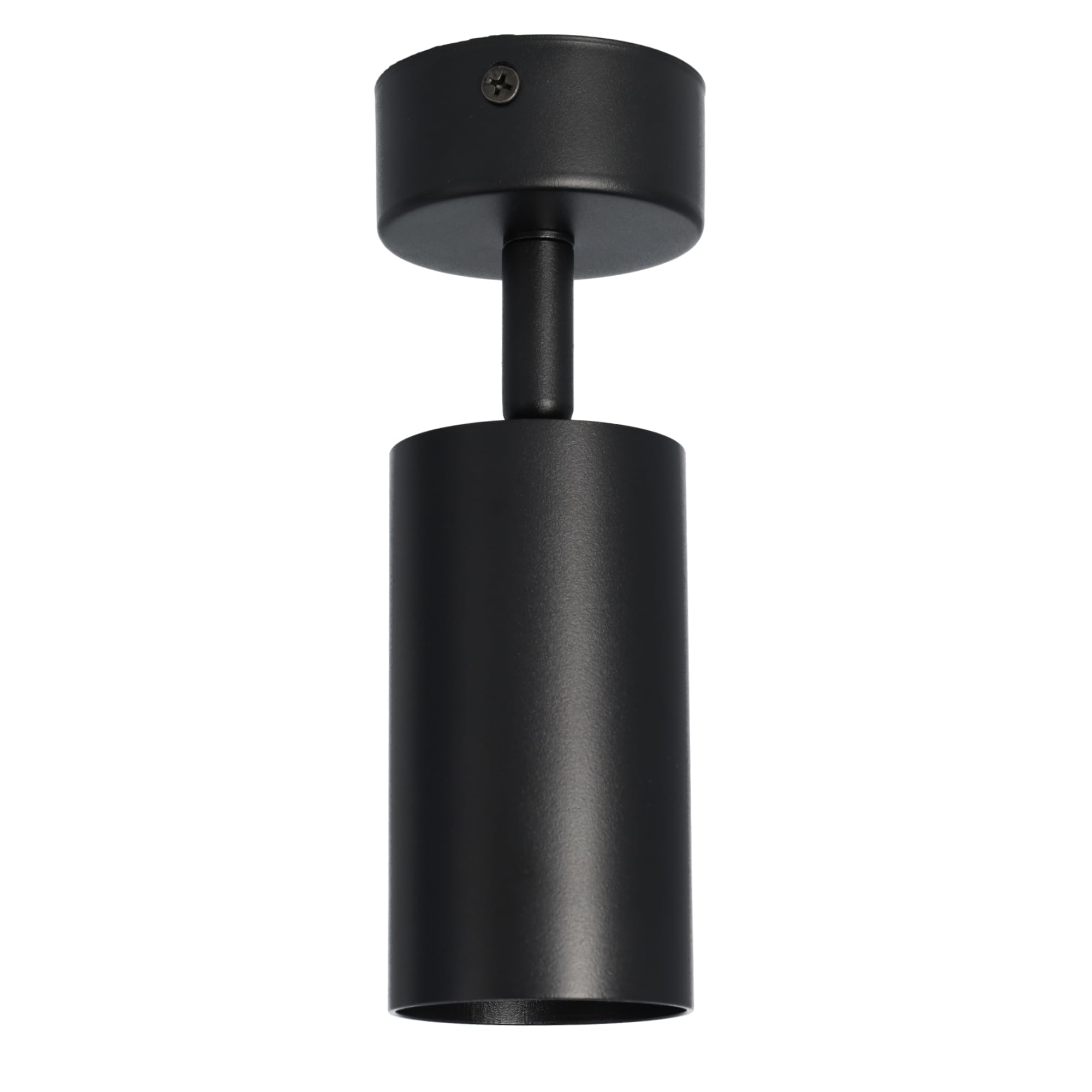 Jandei - Pack x2 Aplique Foco Giratorio y Ajustable para Techo o Pared. Orientable Perfecto para Cocina, Dormitorio, Sala...Bombilla GU10 No Incluida. (Negro)