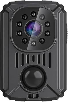 Ultra Small Camera MD31 Mini PIR Video Body Camera Back Clip Photo Shooting DV Smart Camera HD 1080P Recorder Motion Activated Small Car Nanny Cam, Easy Operation, Portable and Convenient Size Only