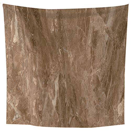 Tapiz de pared decorativo KnSam 150 x 150 cm, textil de poliéster estampado estilo mármol 6