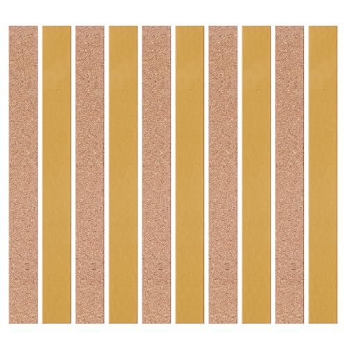 10 Stück Selbstklebende Korkstreifen Zur Passoptimierung Von Hüte, Korkenstreifen Selbstklebend Zum Anpassen Der Hutgröße Korkstreifen Zur Passoptimierung Hut Hutband Korkeinlage Ohne Klebestreifen