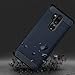 KEEPCA for LG G7 ThinQ Phone Case,Slim Thin Soft Flexible TPU Rubber Silicone Anti-Scratch Shockproof Carbon Fiber Protective Cover for LG G7,Brushed Blue