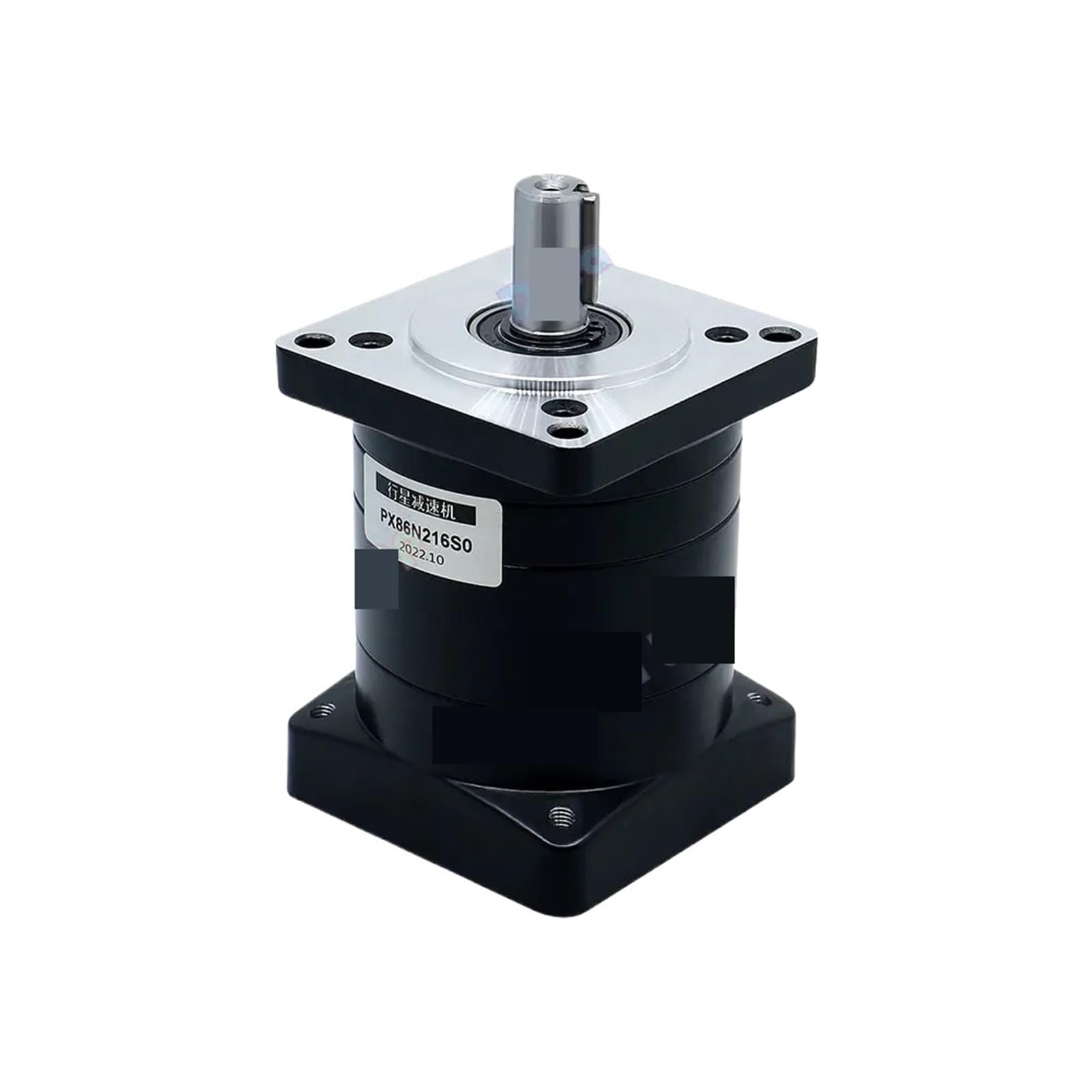 Réducteur planétaire PX86 pour moteur CC avec rapport de réduction 3 à 8 et arbre de 14mm