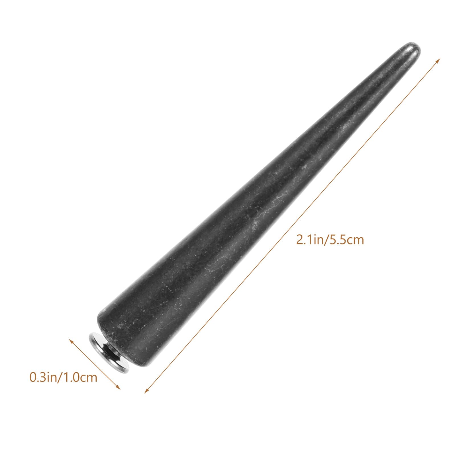 LIFKOME 30 piezas Unidades de Tachuelas Cónicas Punk para Bolsos y Ropa Remaches de Metal para Manualidades DIY Cuero Accesorios Decorativos para Cinturones y Prendas