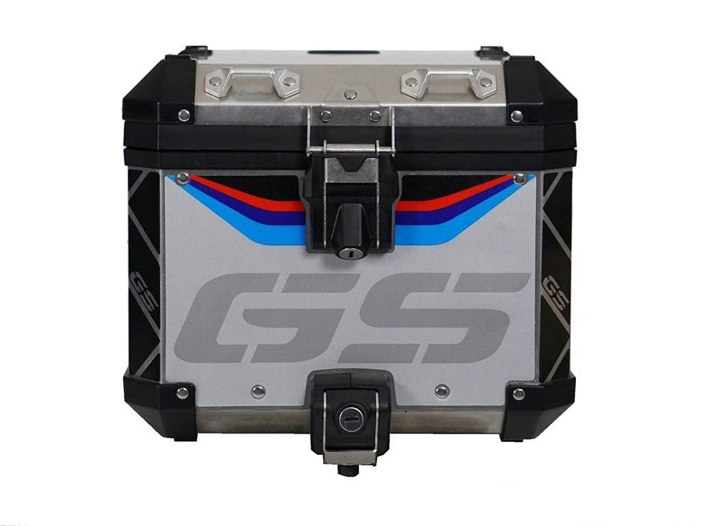 Kit adhesivos BMW Top Case Adventure GS Puig en negro con acabado premium resistente 3