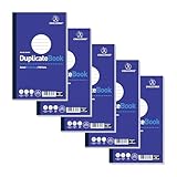 Challenge Duplicate Book, Carbonless, 100 Pages, 5 pack (210 x 130 mm)
