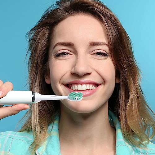 Ofashu Toothbrush Replacement Heads Compatible With Philips Sonicare Diamondclean C2 G2 C3 G3 W 4100 5100 Hx9023 Hx6064 2 Series, White, 8 Packs Sonic Snap-On Electric Brush Head #TOP6