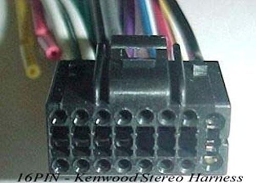 Kenwood Wire Harness KDC-358U KDC-BT558U KDC-BT710HD KDC-BT758HD KDC-HD458U KDC-HD552U KDC-MP258U KDC-X398 KDC-X498 KDC-X596 KDC-X598 KDC-X798 KMR-D558BT