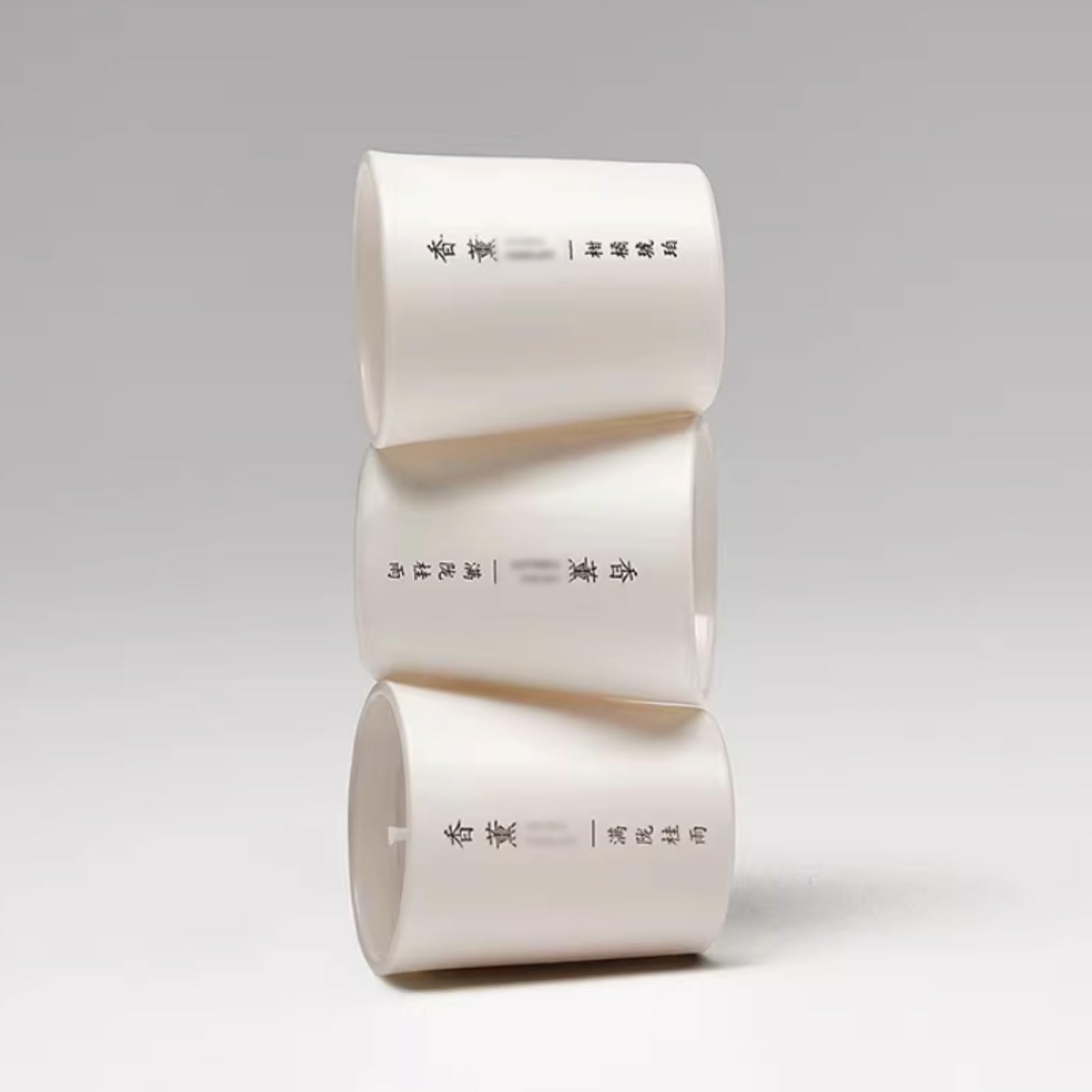 Świece ceramiczne, nowoczesny cylinder do świec zapachowych wielokrotnego użytku, świeca aromaterapeutyczna, do domu, wakacji, relaksu i spa(różowy heban)