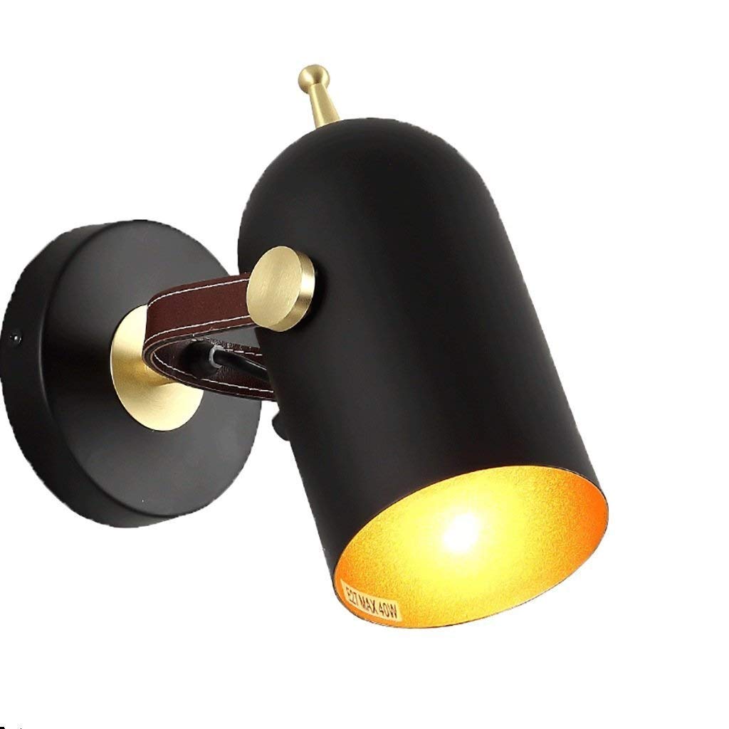 Applique murale LED chambre à coucher salon allée moderne luminaire de chevet réglable E27