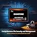 Gigastone 【NAS Only】 Home Server SSD 4TB NAS SSD Drive Cache 24/7 Durable High Endurance Personal Cloud Data Sync Network Attached Storage RAID 3D NAND 2.5
