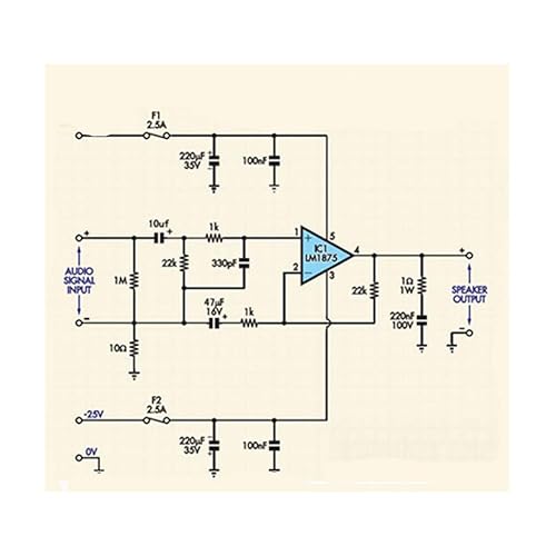 Miniatura 7 de LM1875T 20W Mono Channel HiFi Audio Power Amplificador Junta para DIY Sistema de sonido de audio de cine en casa
