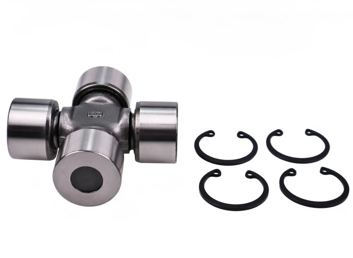 2X Rear Front Propeller Drive Shaft U-Joint 49050-1060 Compatible with Kawasaki Mule 2500 2510 2520 3000 3010 4000 4010 Trans Teryx4 750 800 49050-0034 49050-0023 Universal Joint Spider (2)