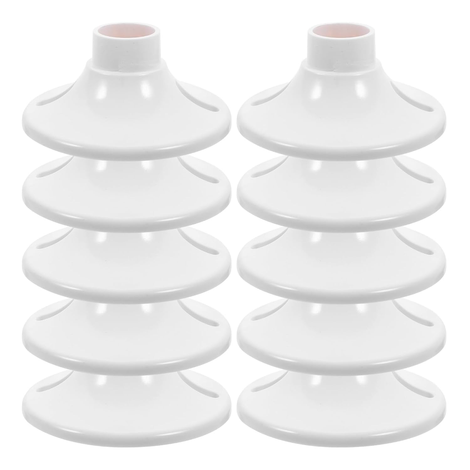 GLEAVI 40pcs Ceiling Light Fitting Bulb Socket Capacity Flame Retardant Holder