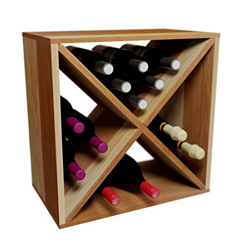 Soporte para 24 botellas de vino Creekside, 12 pulgadas de profundidad miniatura 1