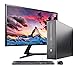 Produktbild HP EliteDesk 800 G1 SFF Desktop-PC + Monitor 27 Zoll (Intel Core I5-4570, 8GB RAM, 240GB SSD, WiFi, Windows 10 Professional 64 Bit)