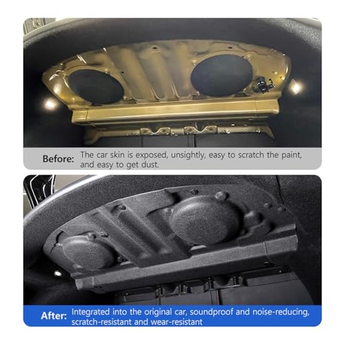 Mousse d'insonorisation de coffre premium pour isolation acoustique Tesla Model 3 Highland