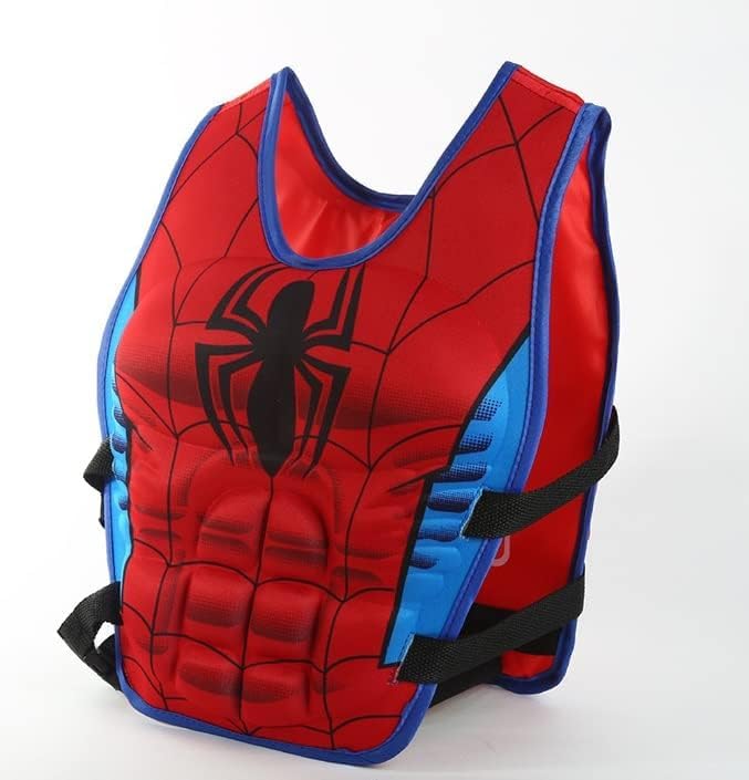Swimming Life Jacket for Kids Age 2-7 Years Old-Pre Filled Swimming Vest for Kids Swim Training Safety Jacket | Premium Swimming Floater Training 2 3 4 5 6 7 Children (Red)-image-29