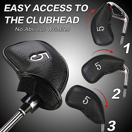 Housses cuir synthétique x12 pour fers